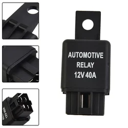 1pcs Car Relay 12V 40A 40 AMP Car Automotive Van Boat Bike 4 Pin SPST Alarm Relay Auto Interior Replacement Part