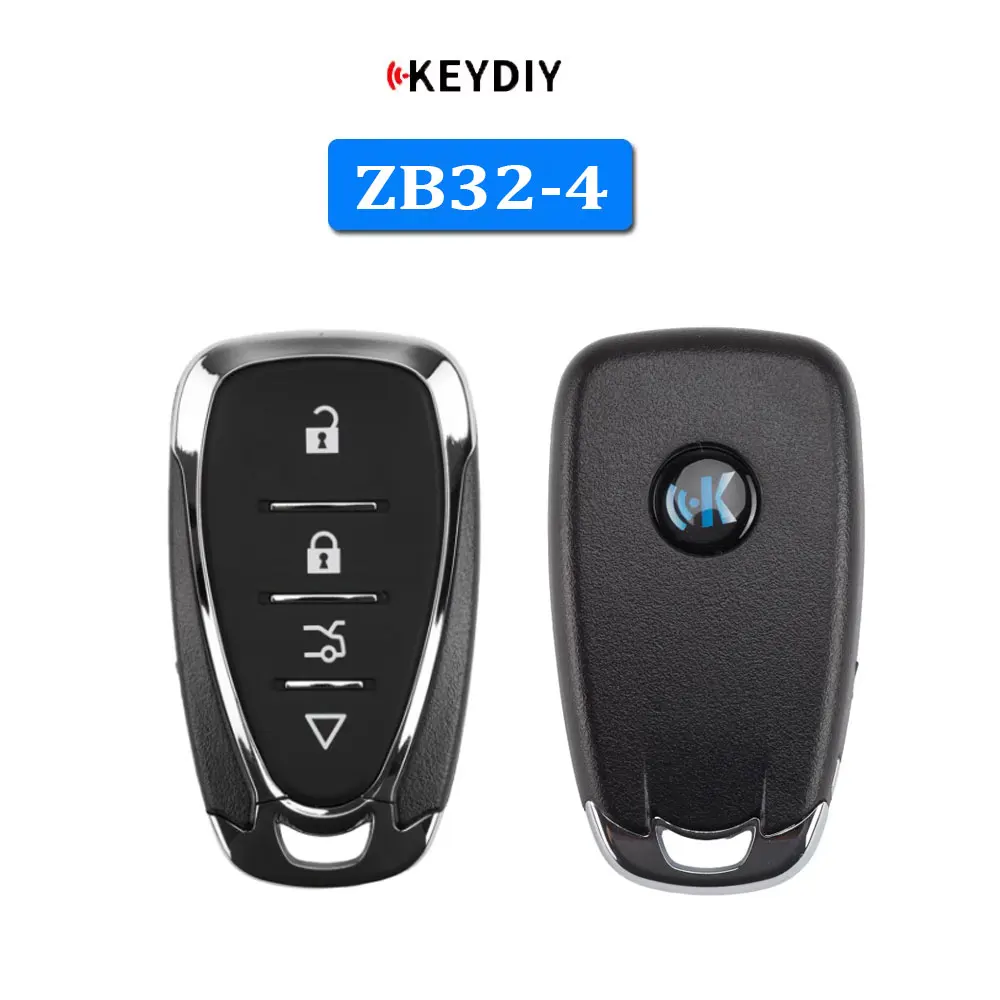 KEYDIY KD ZB32-4 Universal Smart Remote Key 4 Buttons for Chevrolet Type Car Remote Key for KD-X2 KD-MAX Key Programmer Tools