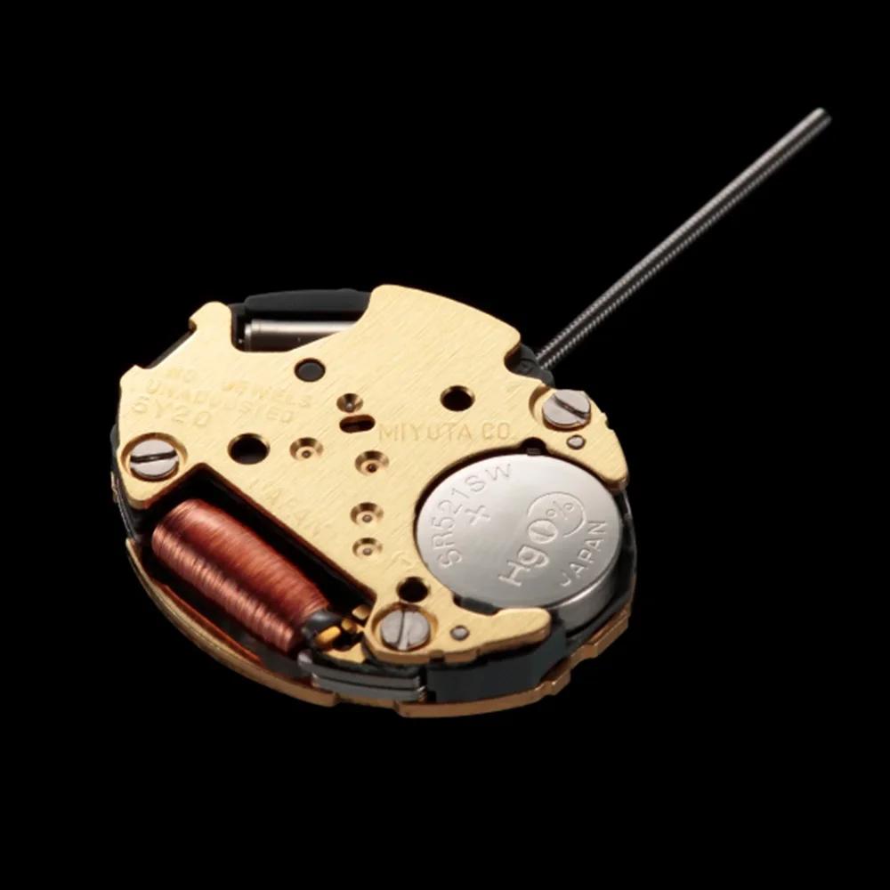 5Y20 kecil | Gerakan kecil sempurna untuk desain yang lebih kecil dan jam tangan jenis aksesori. Ukuran: 5 1/2 × 6 3/4 ''; Tinggi: 2.54mm