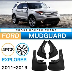 MudFlaps For Ford Explorer 2011-2023 U502 U625 Mud Flaps Splash Guard Mudguards Front Rear Fender Auto Styline Car Accessories