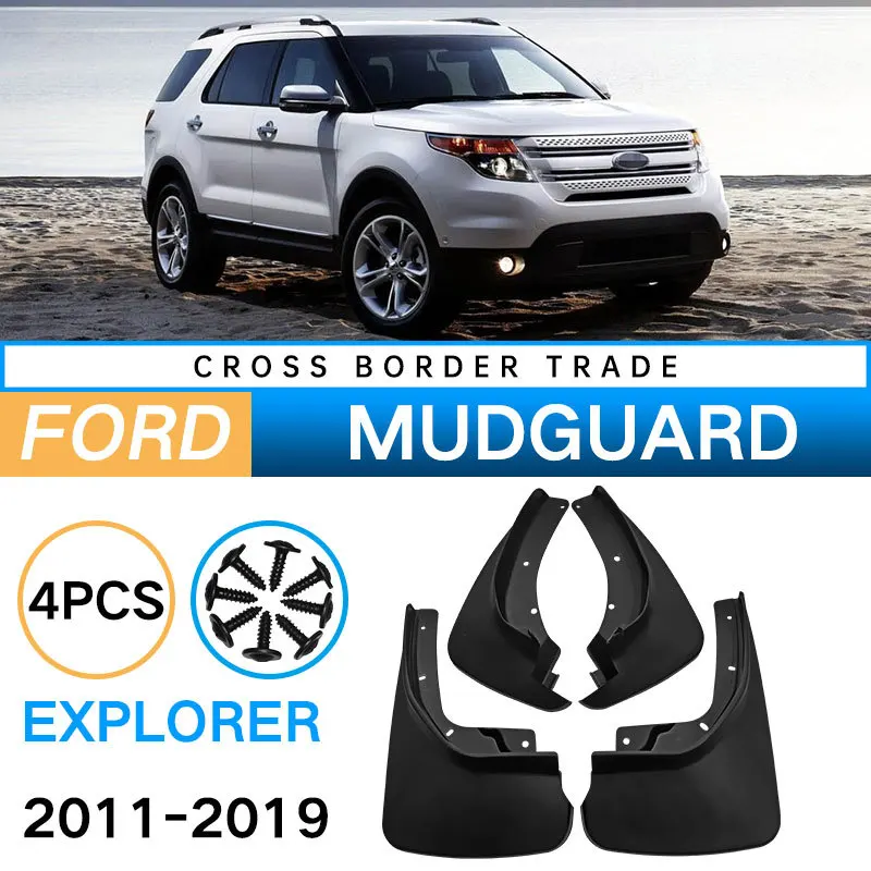 Chlapacze do Ford Explorer 2011-2023 U502 U625 Chlapacze Chlapacze Błotniki Przedni Tylny Błotnik Auto Styline Akcesoria samochodowe