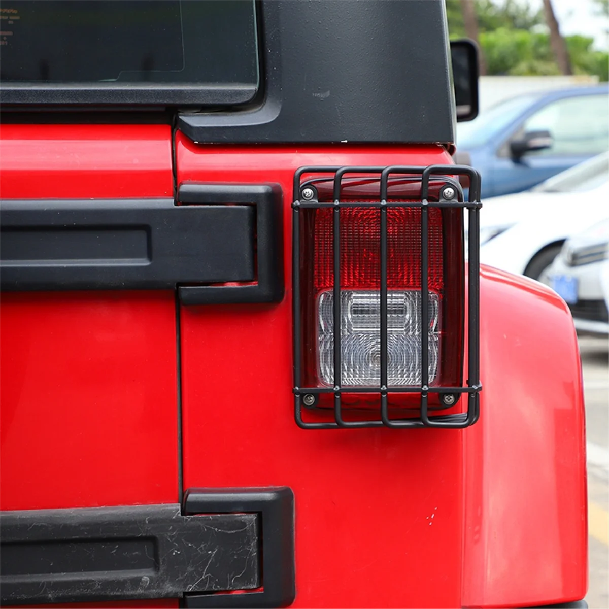 

Rear Tail Light Cover Protective for Jeep Wrangler JK 2007-2017 Rear Taillights Guards Car Accessories