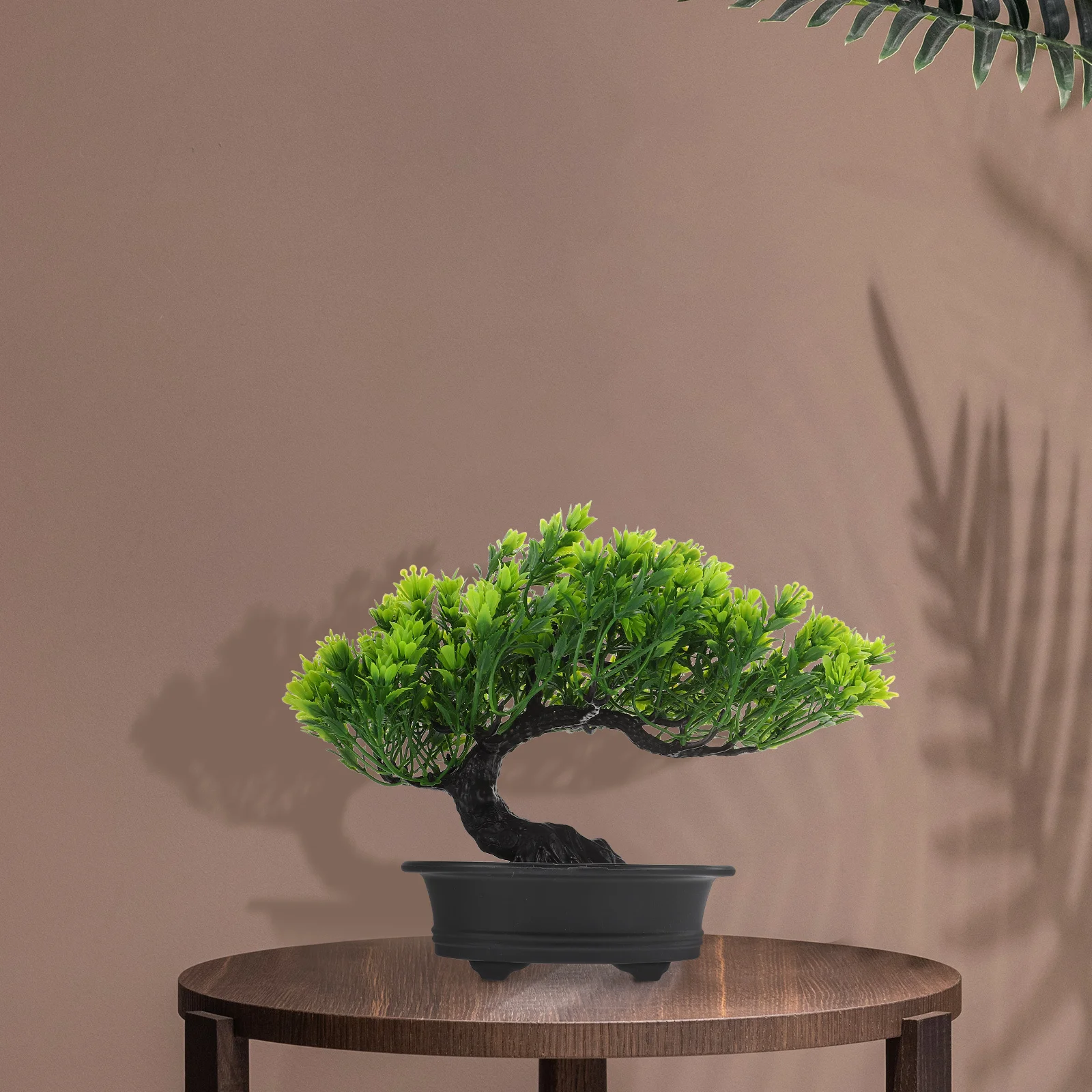 

Realistic Artificial Imitation Bonsai Pine Simulation Guest Welcoming Tree For Home Store Decoration Desktop Adornment Faux