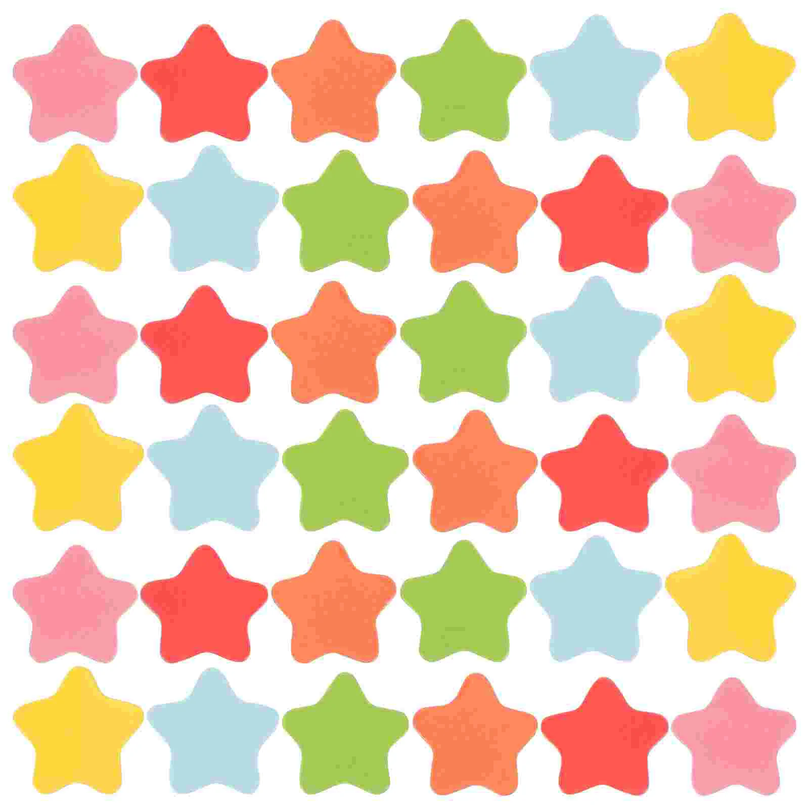 120 Pcs Magnetic White Board Fridge Magnets Refrigerator Star Shape Aldult Blackboard Sticker Stars for Kids Office