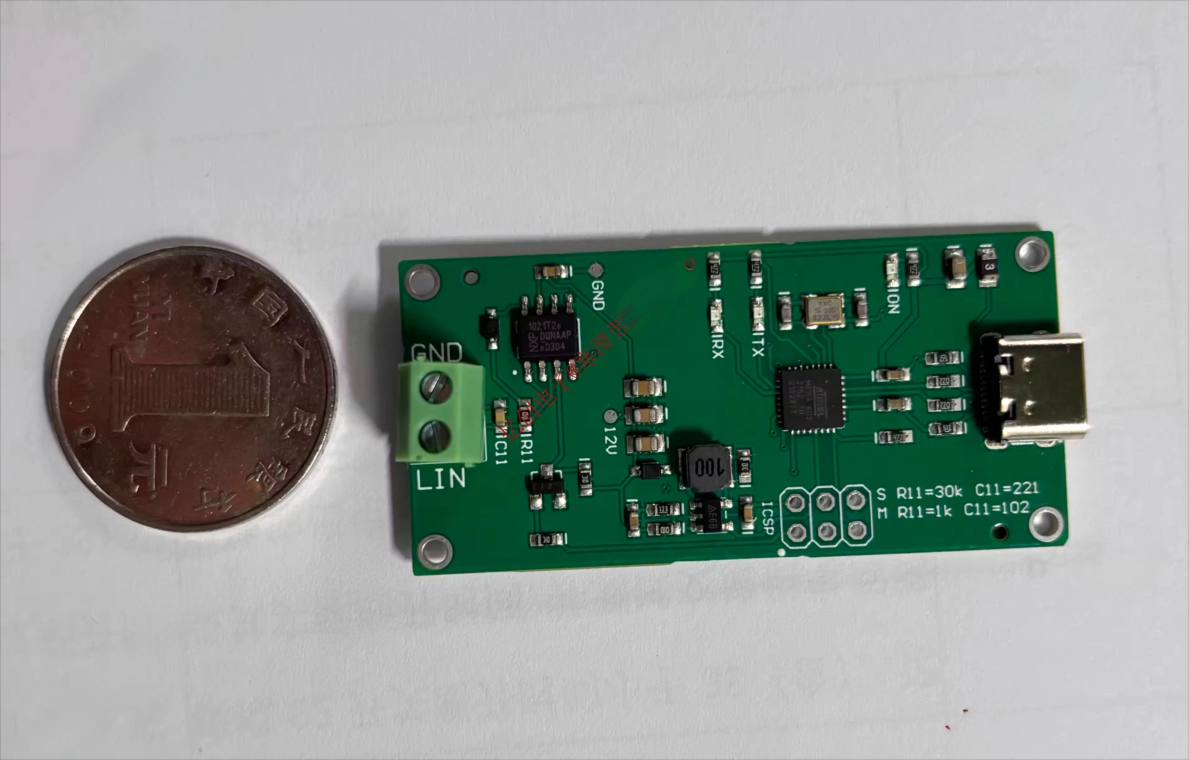 Автомобильный логический анализатор LIN/карта LIN/автомобильная шина LIN2.0/мастерная и ведомая шина LIN