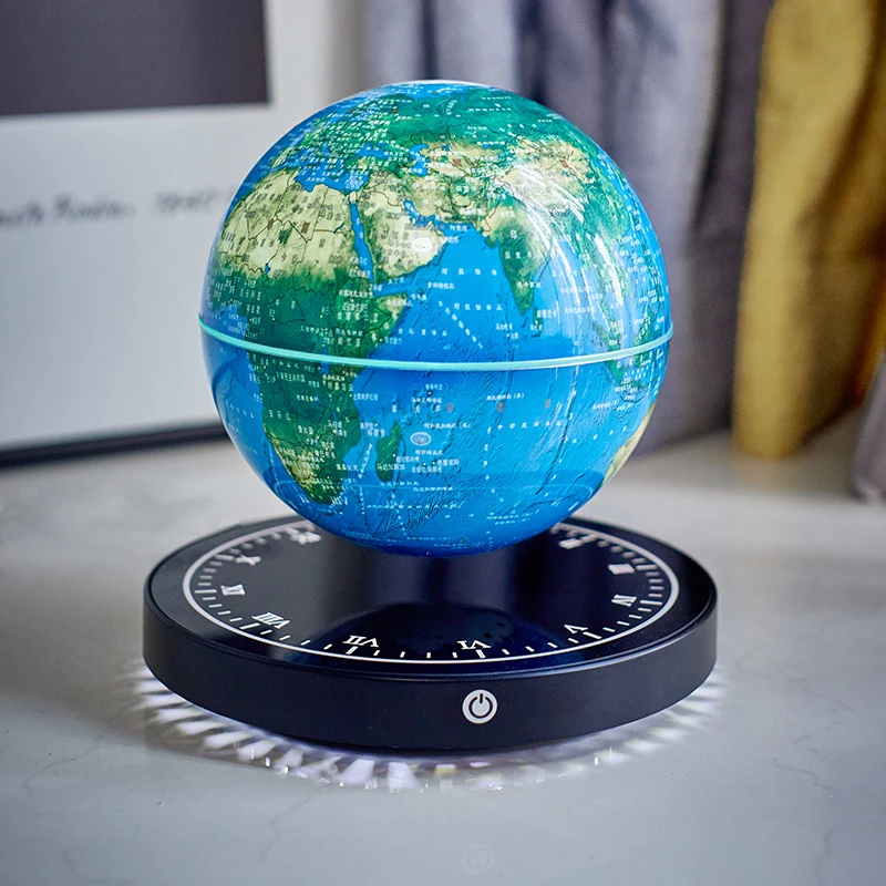 Magnetic Levitation Globe 3D Luminous Self Rotating Night LED Light Office Desktop Decoration Originality Gift for Child Gifts