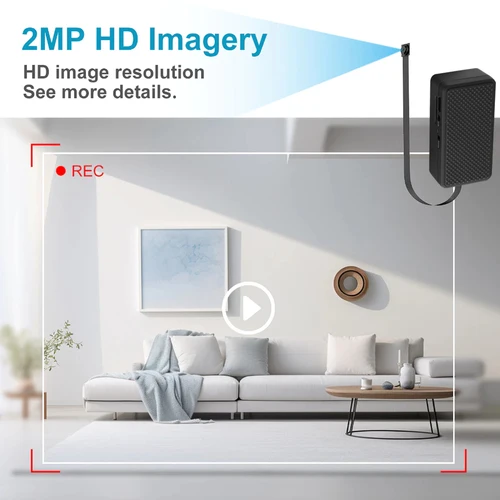 Imagen 2 del producto Mini cámara HD 1080P DIY P2P Wifi cámara web de visualización remota inalámbrica grabadora de vídeo detección de movimiento cámara en miniatura integrada 600mA