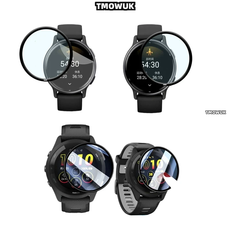 

For Garmin Forerunner 158 165 245 255 255s 265 265s Flexible Screen Film 3D Full Cover High - Sensitivity