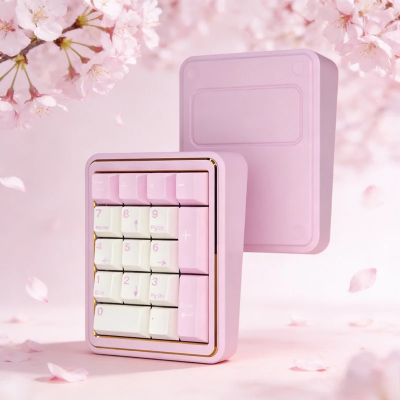 

Story Pad Mechanical Keyboard Kit Customized Aluminum RGB Tri-mode Hot Swap Minipad 17keys Gaming Mechanical Keyboard Kit Gifts