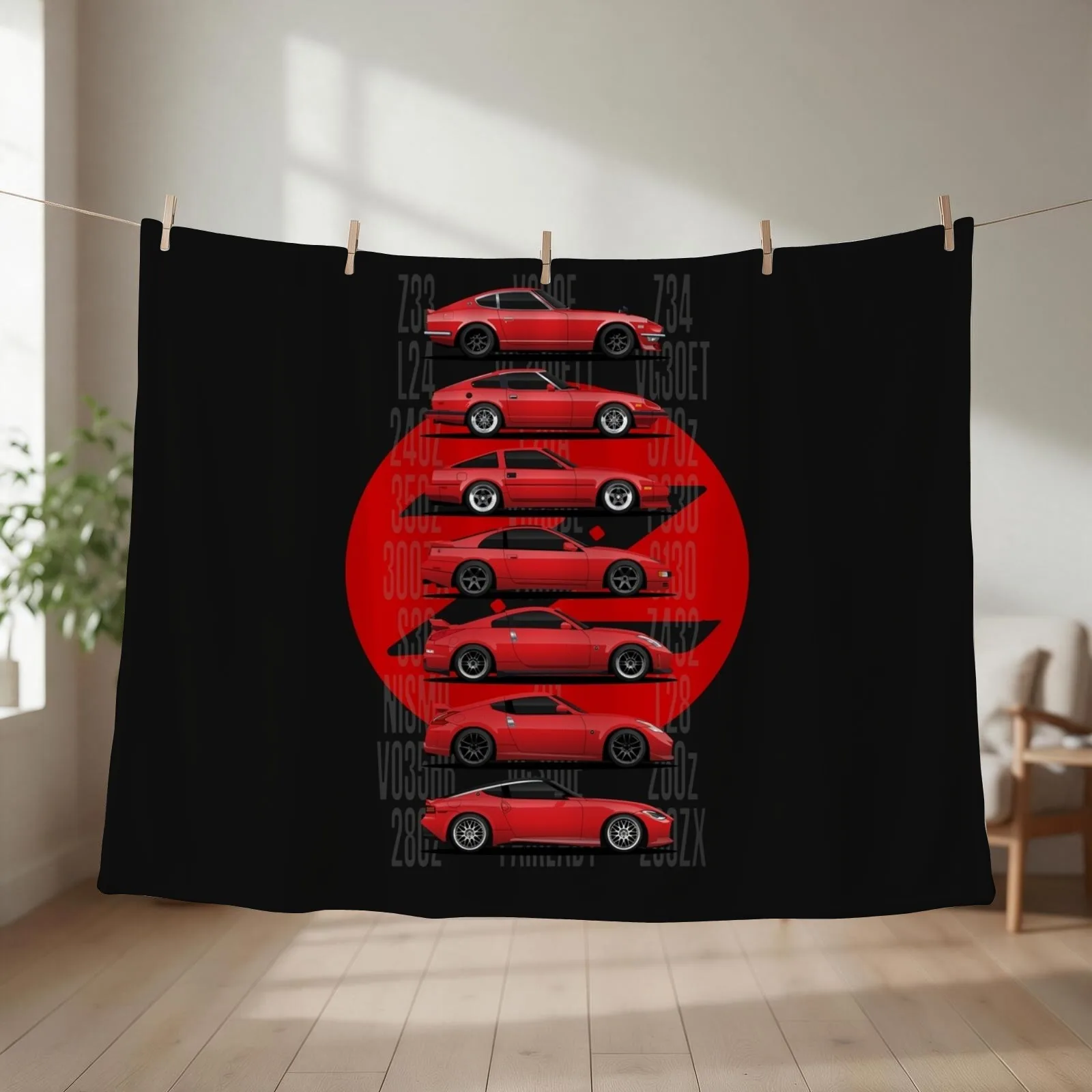 Z Generations (Red) Throw Blanket funny gift Sleeping Bag Soft Plaid decorative Blankets