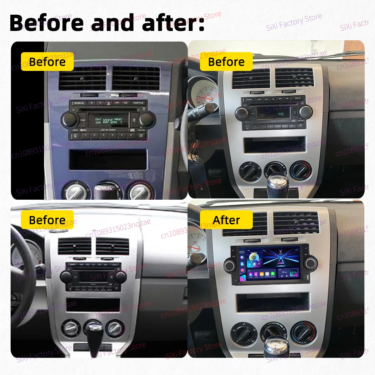 Head Unit 1Din 6.2
