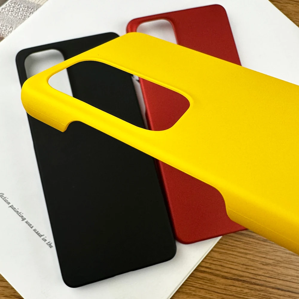 Simple Ultra-thin Matte Hard Phone Case For Samsung Galaxy A73 A54 5G Anti-fingerprint PC Back Case Cover