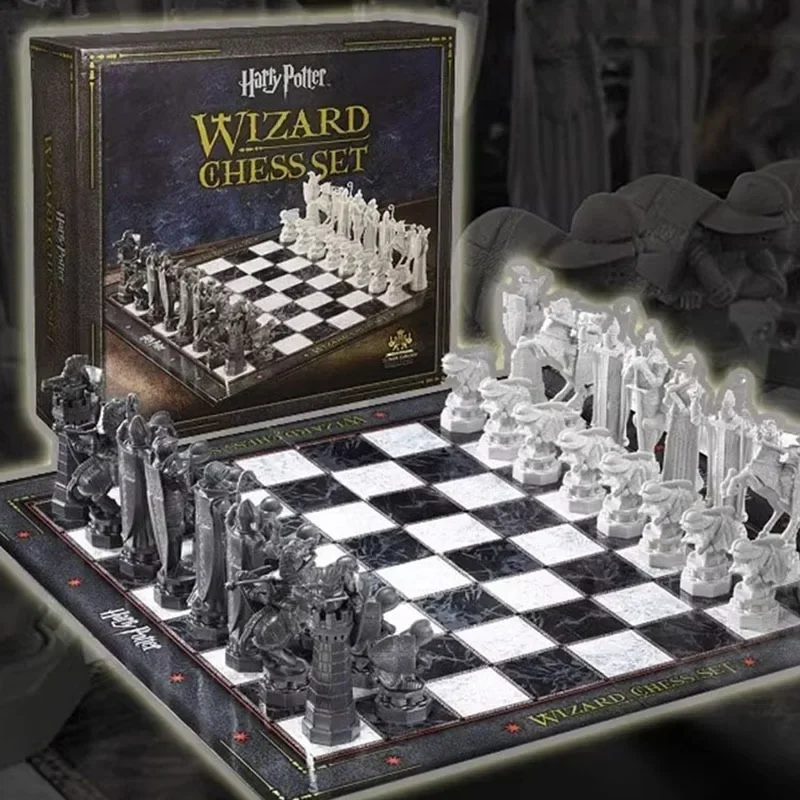 

Harry Potter Wizard Chess Anime Figure Board Game Wizard Chess Action Figure Desk Ornament Customized Children Gifts Kids Toys