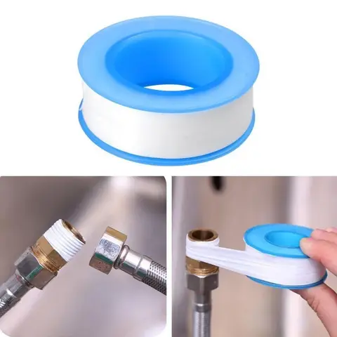 15m PTFE 흰색 스레드 파이프 테이프 배관공 씰링 테이프 피팅 스레드 씰 테이프 오일 프리 벨트 씰링 밴드 가스 워터 테이프, 1 롤 15m PTFE 흰색 스레드 파이프 테이프 배관공 씰링 테이프 피팅 스레드 씰 테이프 오일 프리 벨트 씰링 밴드 가스 워터 테이프, 1 롤