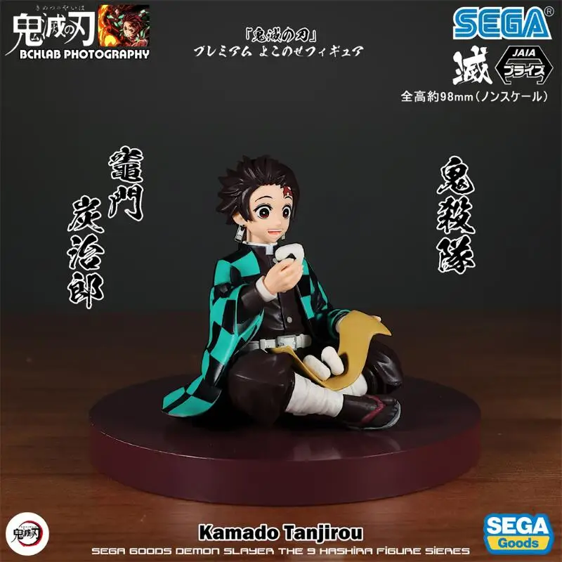 Genuino in Magazzino SEGA Demon Slayer Kimetsu no Yaiba Premium Chokonose Kamado Tanjirou Figura Noodle Stopper PVC Modello Anime Giocattolo