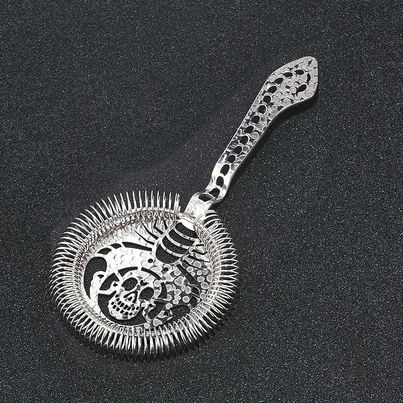 

Hawthorn Cocktail Strainer Stainless Steel Bar Strainer Professional Bar Tools Bartender Bar Wire Mixed Drink Ice Strainer