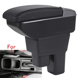For Honda Jazz Armrest For Honda Fit Jazz 2 Car Armrest Box 2008 2009 2010 2011 2012 2013 Arm Storage Box car Accessories