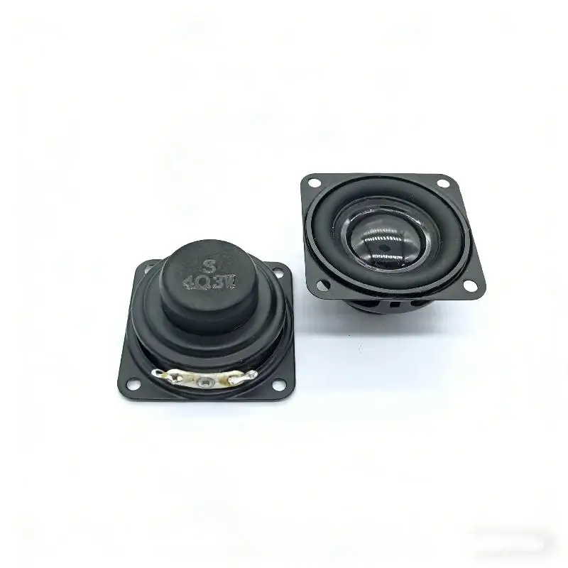 1Pcs Full Frequency Speaker 40mm Internal Magnetic Speaker 16 Core 4 Euro 3W Square Bluetooth Speaker