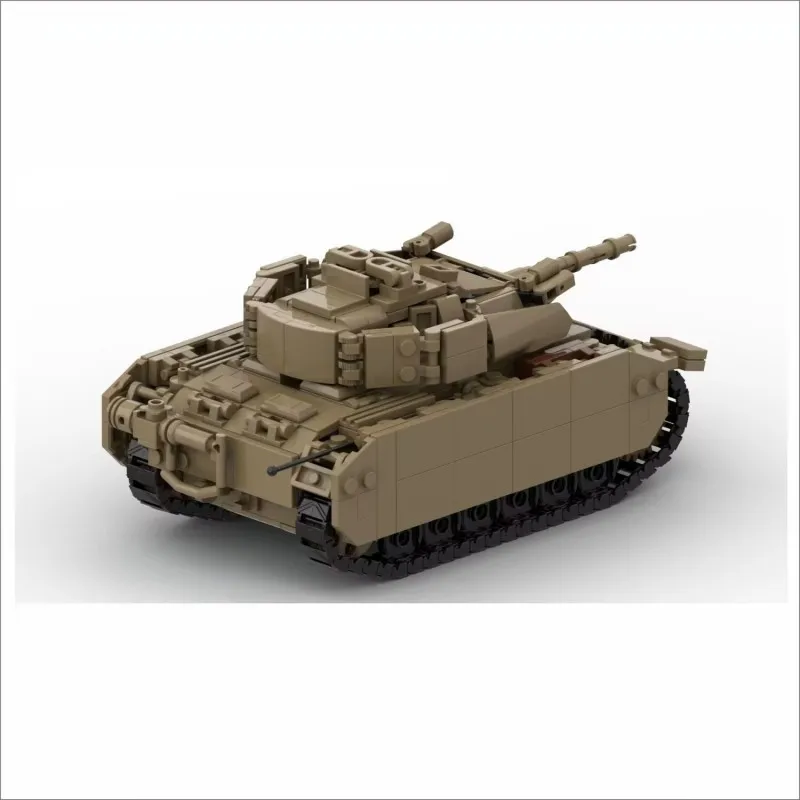 Świat II wojna światowa niemiecki wojskowy nr 3 czołg M Model żołnierz armii figurki akcesoria pojazd bojowy Moc klocki chłopcy zabawki dla dzieci