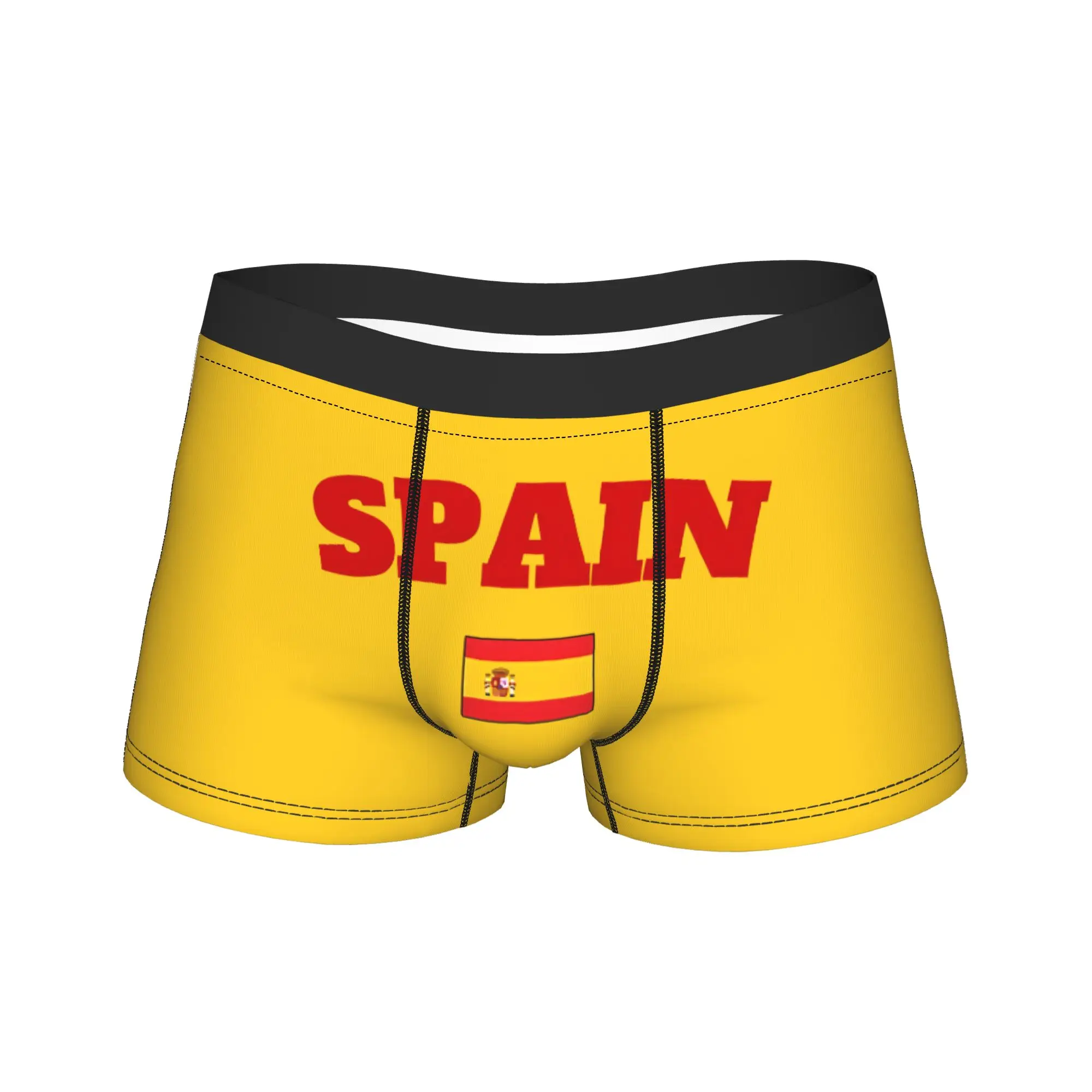 Spain and Flag Make Spain Great Again Boxers Funny Underwear  Boxer Shorts Gag Gift For Man