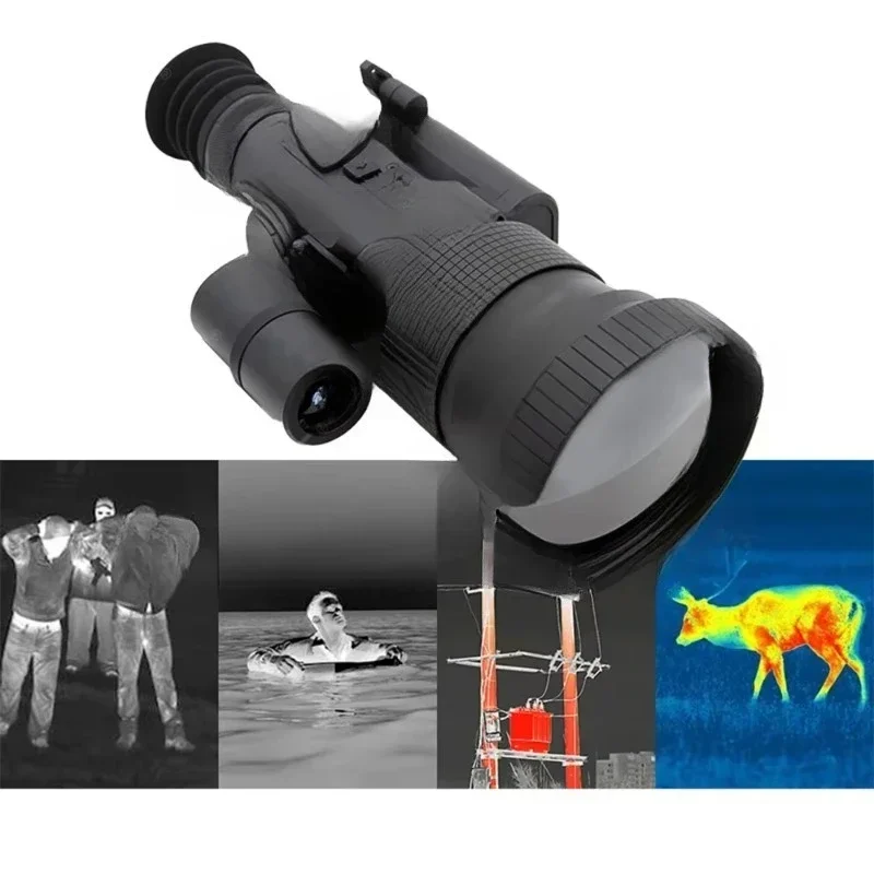 75Mm objective size range night vision thermal monocular hunting night vision goggles