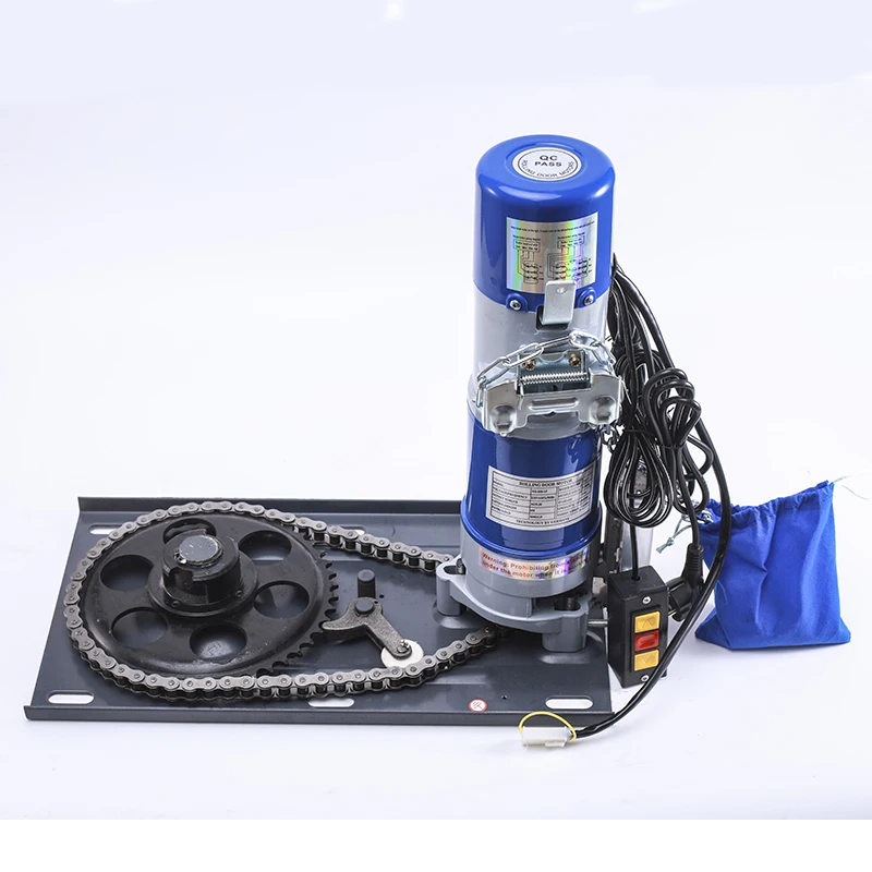 High Torque 500kg Automatic Rolling Door Motor 220/230V Remote Control Industrial Gate Operator