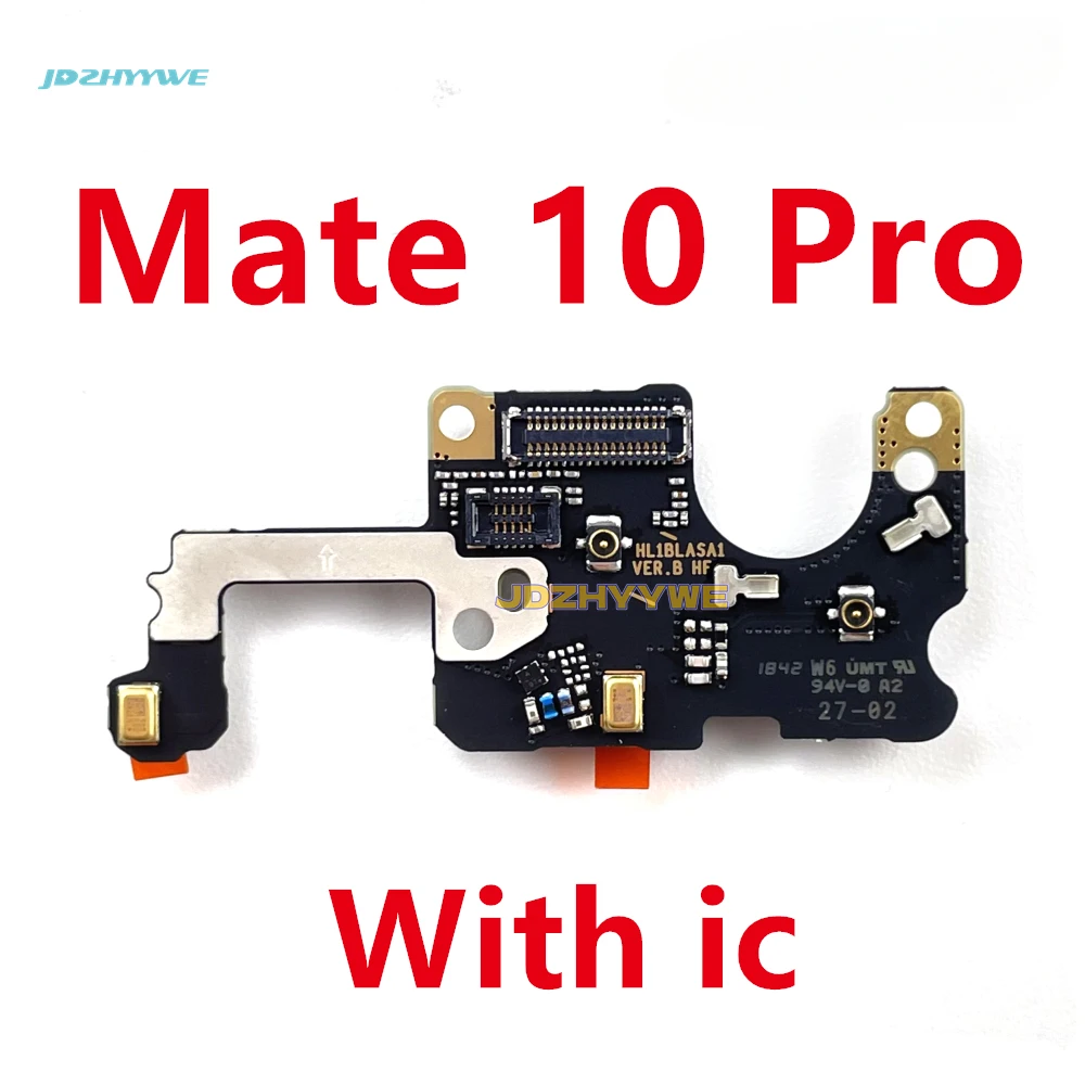 1PCS SIM Card Reader Holder Microphone Mic Module Connector PCB Board Flex Cable For Huawei P40 P30 P20 Pro Mate 10 RS