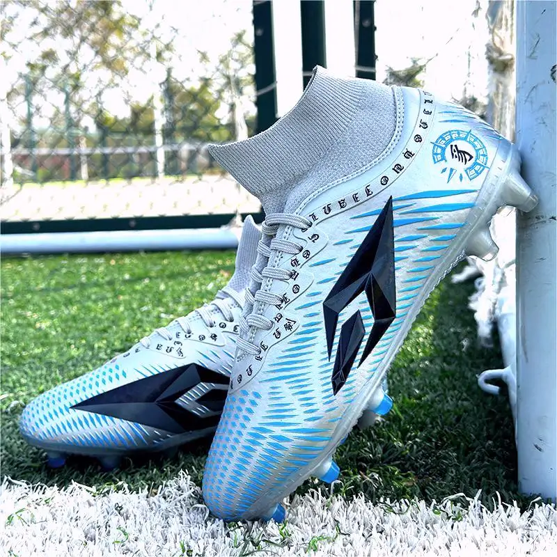 Zapatos de fútbol de alta calidad, botas de fútbol resistentes al desgaste, zapatos de entrenamiento de fútbol antideslizantes, entrenadores transpirables para exteriores, novedad de verano 2024