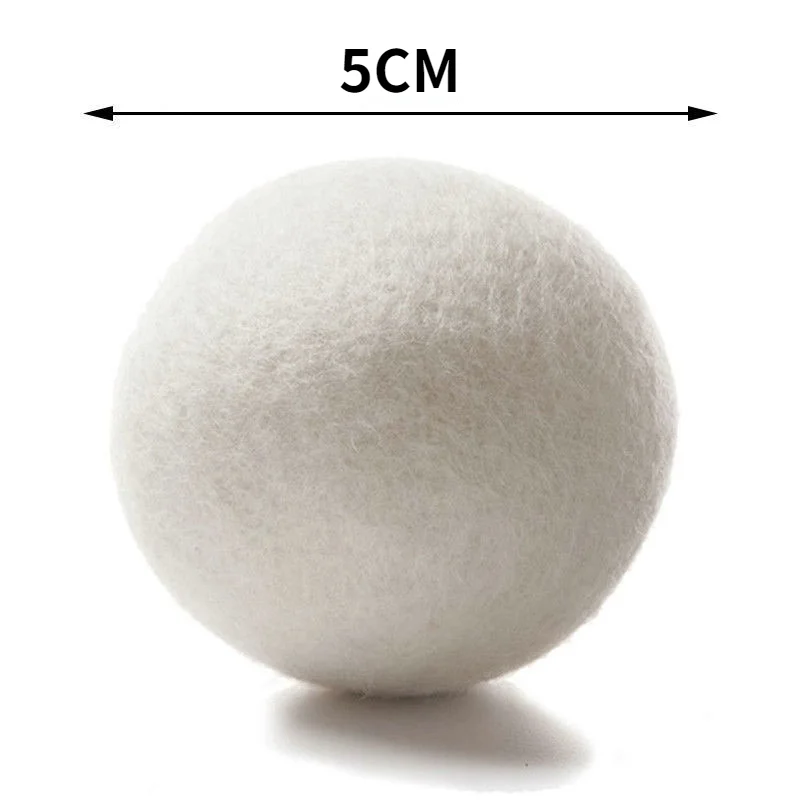 Hot Wool Dryer Balls Reusable Softener Laundry 5cm Laundry Ball Home Washing Balls Wool Dryer Balls Washing Machine accessories