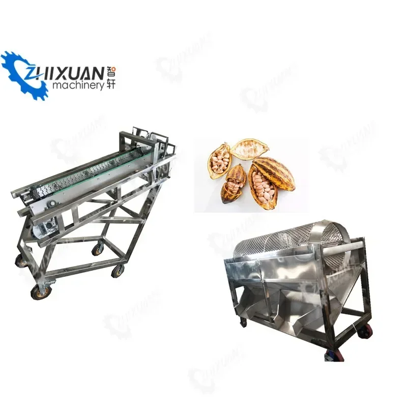 cocoa bean harvesting machine Fresh cocoa pod tapping machine