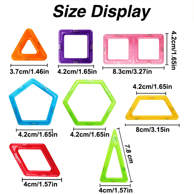 Blocos de Construção Magnéticos para Crianças, Brinquedos STEM, Modelos de Construção Educacionais, Presentes Infantis, 168-50Pcs