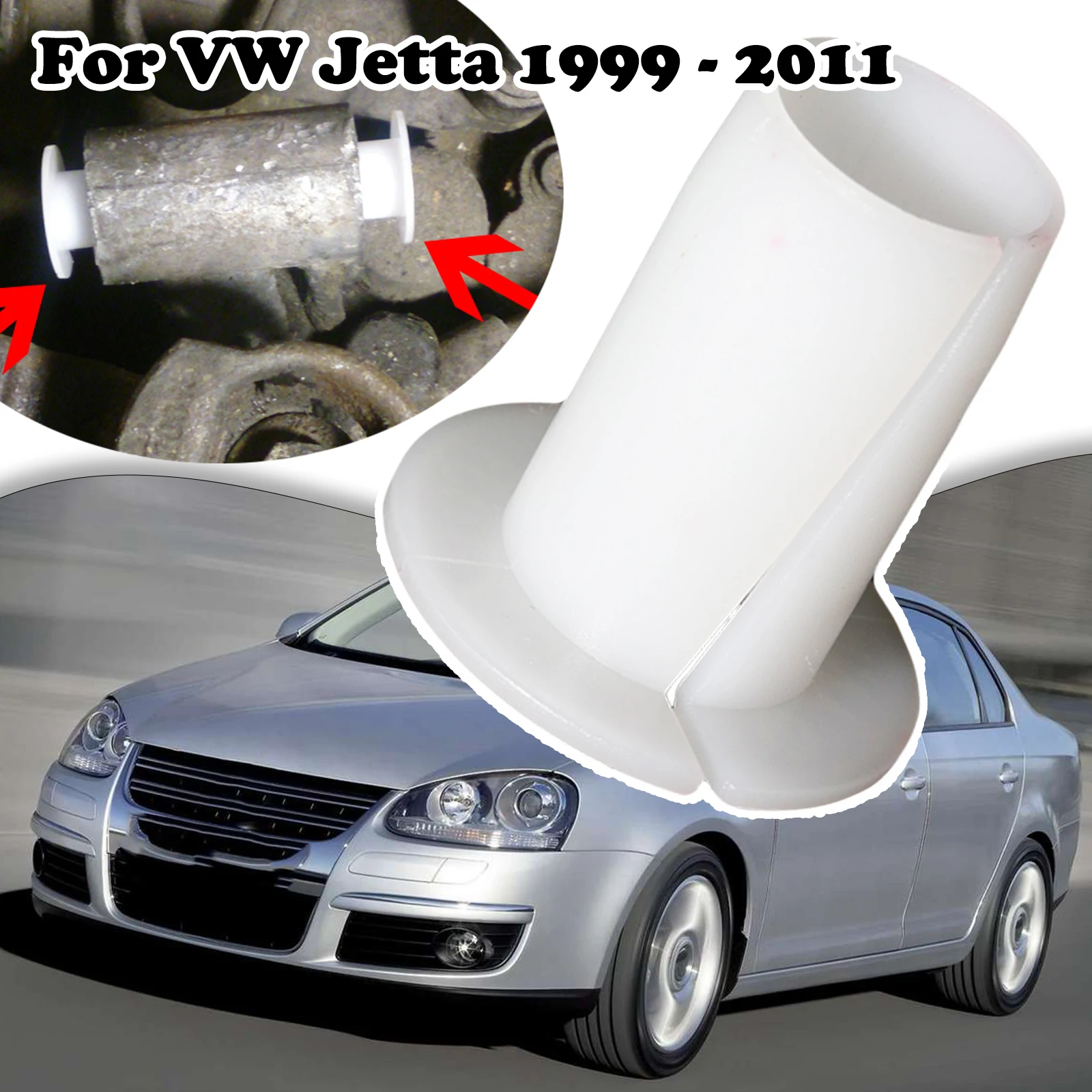 

Gear Selector Circuit Rod Linkage Relay Lever Bushing For VW Jetta 1999 2000 - 2011 Deflection Bar Shift Control Bearing Socket