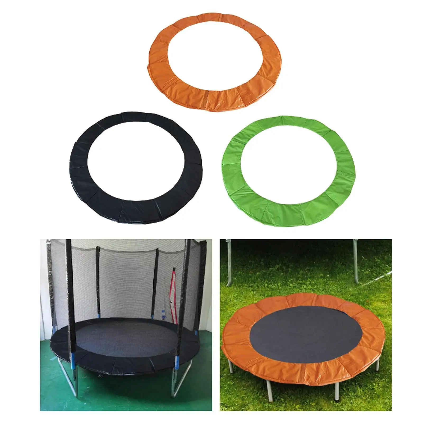 Cover in Prampoline Trampoline Cover 13 Universal Feet Trampoline Replacement of Trampoline Without Holes for The Post