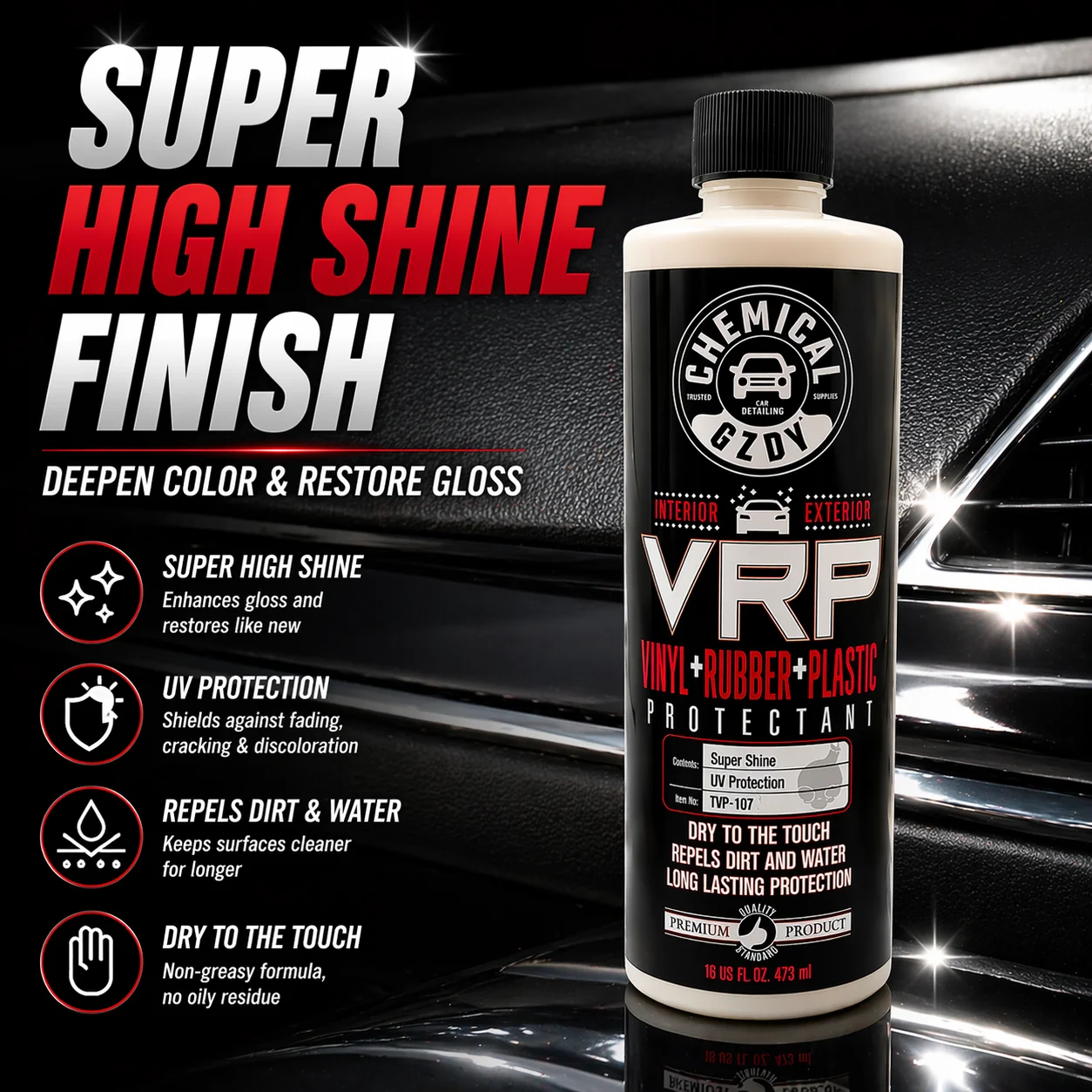 VRP Vinyl Rubber Plastic Prote - Trim Restorer Plastic review and price