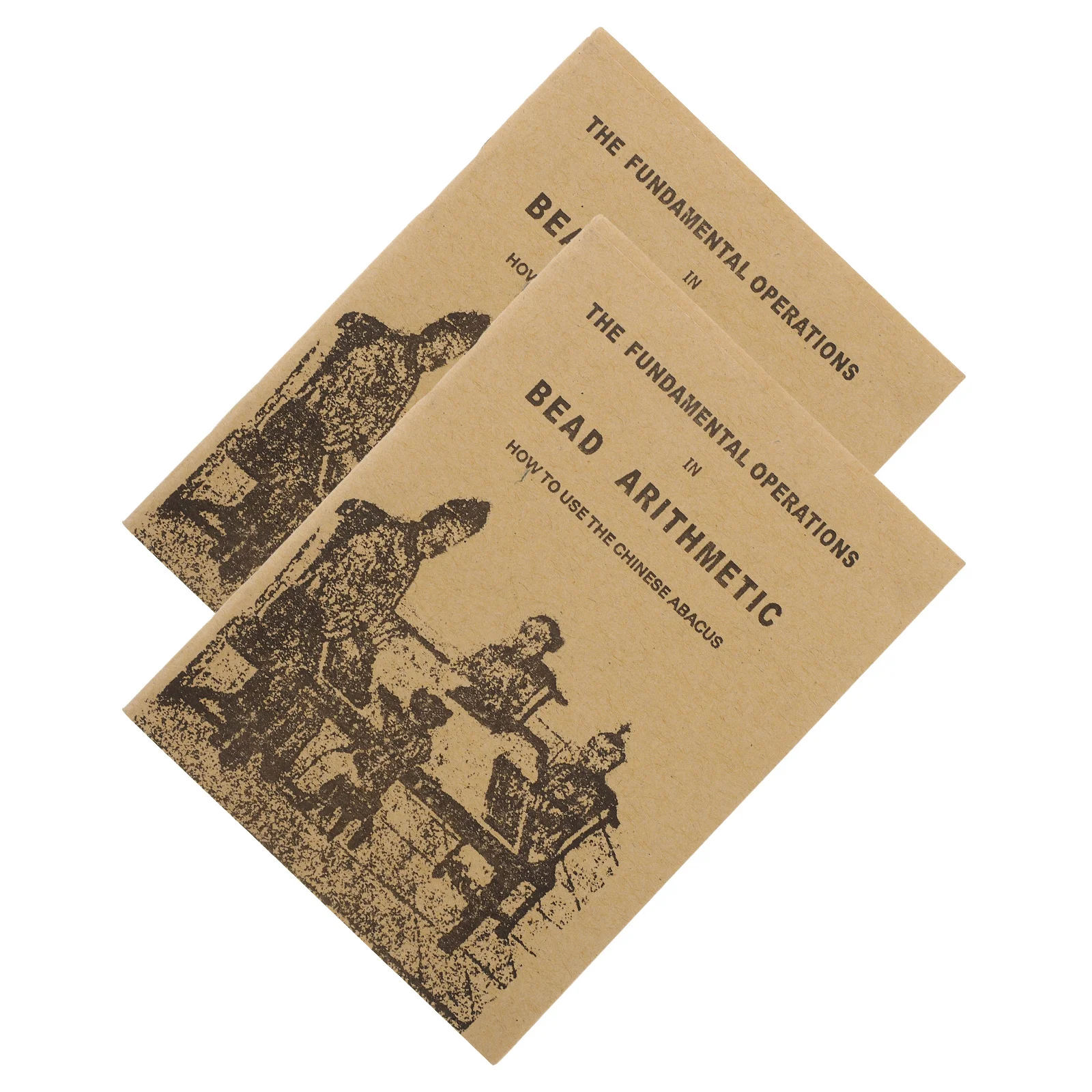 

2Pcs Abacus Guidebook Chinese Arithmetic Manual for Kids Mental Arithmetic Enhances Math Thinking Skills