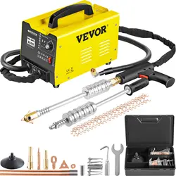 VEVOR 2600 2KW Spot Welding Machine Dent Puller Sheet Metal Repair Stud Welder DIY Tool Car Repair Auto Spot Welder