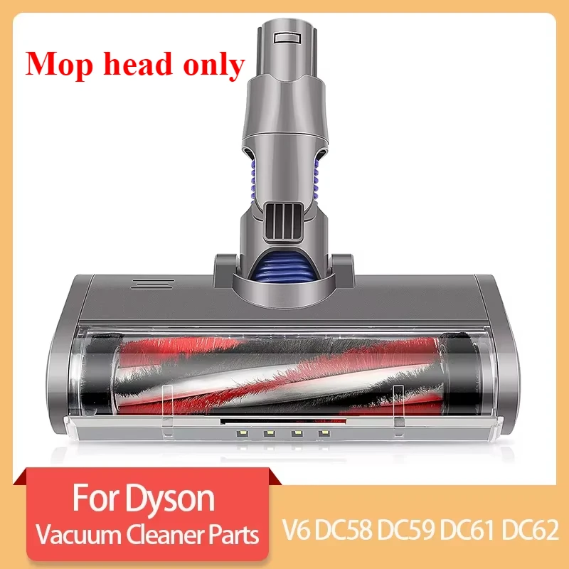 For Dyson V6 DC44 DC58 DC59 DC61 DC62 Vacuum Cleaner Motorized Floor Brush Head Soft Sweeper Roller Head Floor Brush Replacement