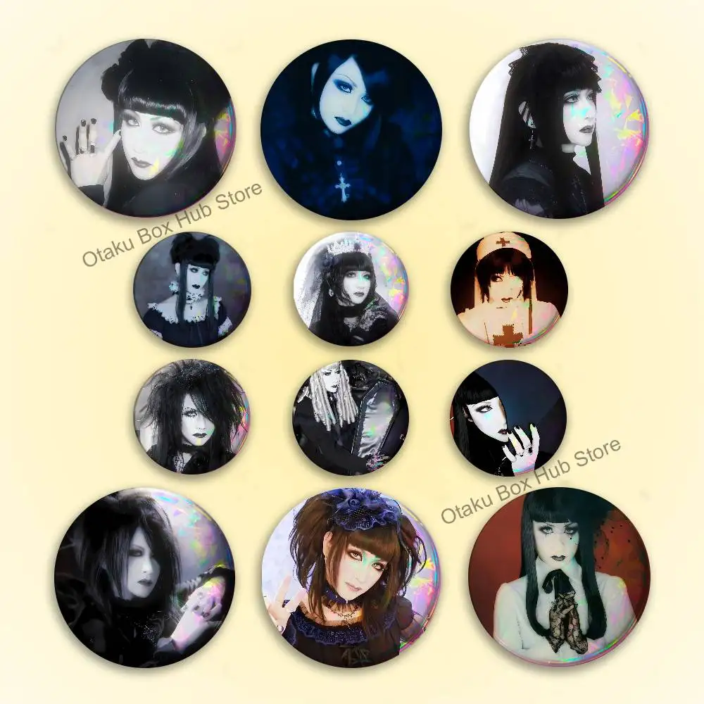 

Mana M-Malice Gothic Mizer Cute Game Icons Pins Cartoon Character Enamel Brooch Backpack Clothing Badge Accessories Gifts