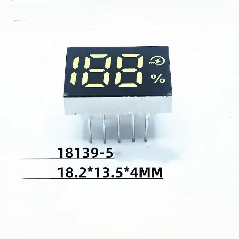 1Pcs 18139-5 Lightning Green Digital Tube Led Display18.2*13.5*4Mm Ic
