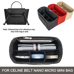 Hot Popular Women's Makeup Organizer Felt Cloth Insert Bag Multi-functional Travel Cosmetic Bag Girl Storage Toiletry Liner Bags