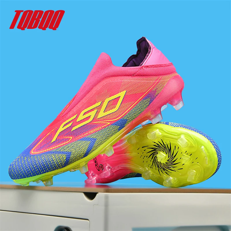 Men's Football Boots Non-Slip High-quality Soccer Shoes Grass Cleats Indoor Outdoor Match Low-top Futsal Shoes
