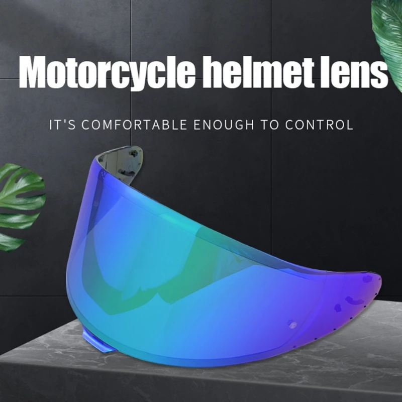 

Durable Helmet Lens Visor Anti-Fog Motorbike Lens Face Shield Anti-Scratch Sunscreen UV Resistant Goggles for RF1400 X15