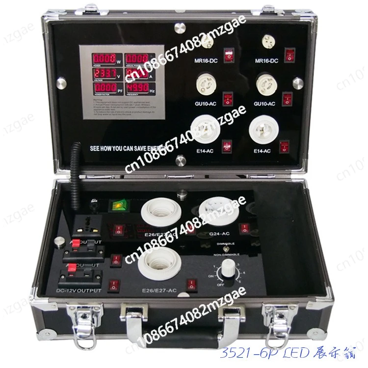 

Портативный светодиодный энергосберегающий световой тестер-дисплей (3521-6P)