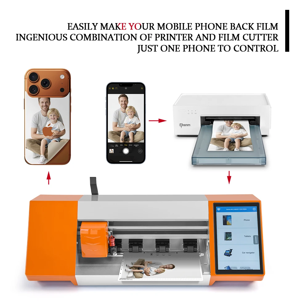 Unlimited Smart Mobile Sticker Phone Skin Cutter Hydrogel Film Screen Protector Cutting Machine