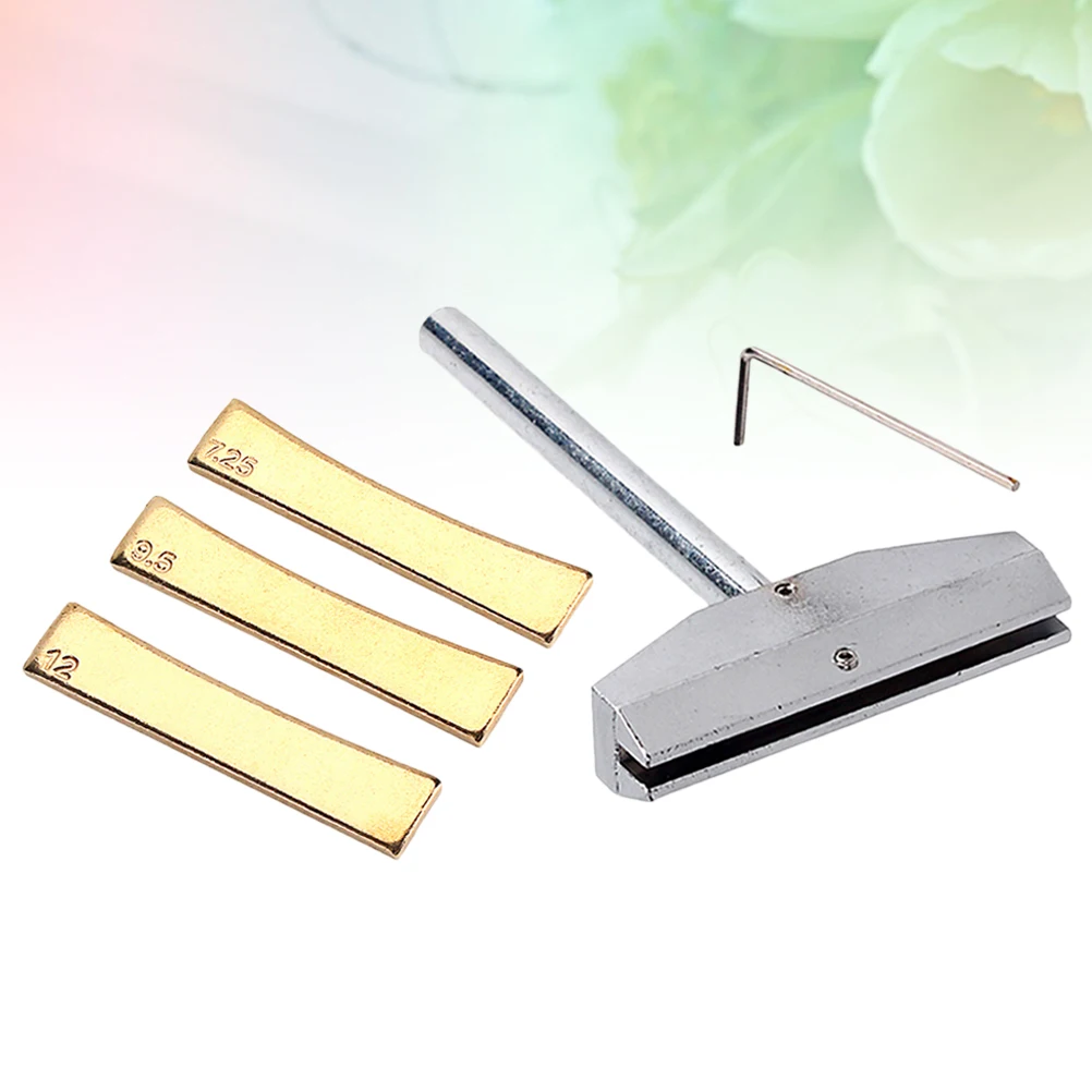 

Instruments Wire Pressing Tool Set Electric Guitar Repair Lamination Caul Inserts Fretboard Musical Accessory