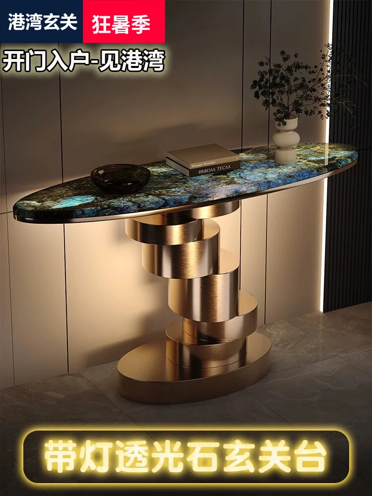 Entrance cabinet, partition cabinet, storage end, balcony, aisle cabinet, entrance, entrance table, luxurious marble