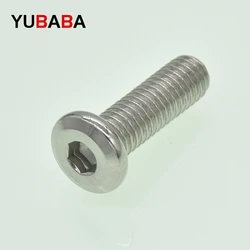 10/5 PCS M6 M8 * (12/16/20/25/30/35) 304 In Acciaio Inox a Testa Piatta con Viti A Testa Esagonale/Mobili Bullone