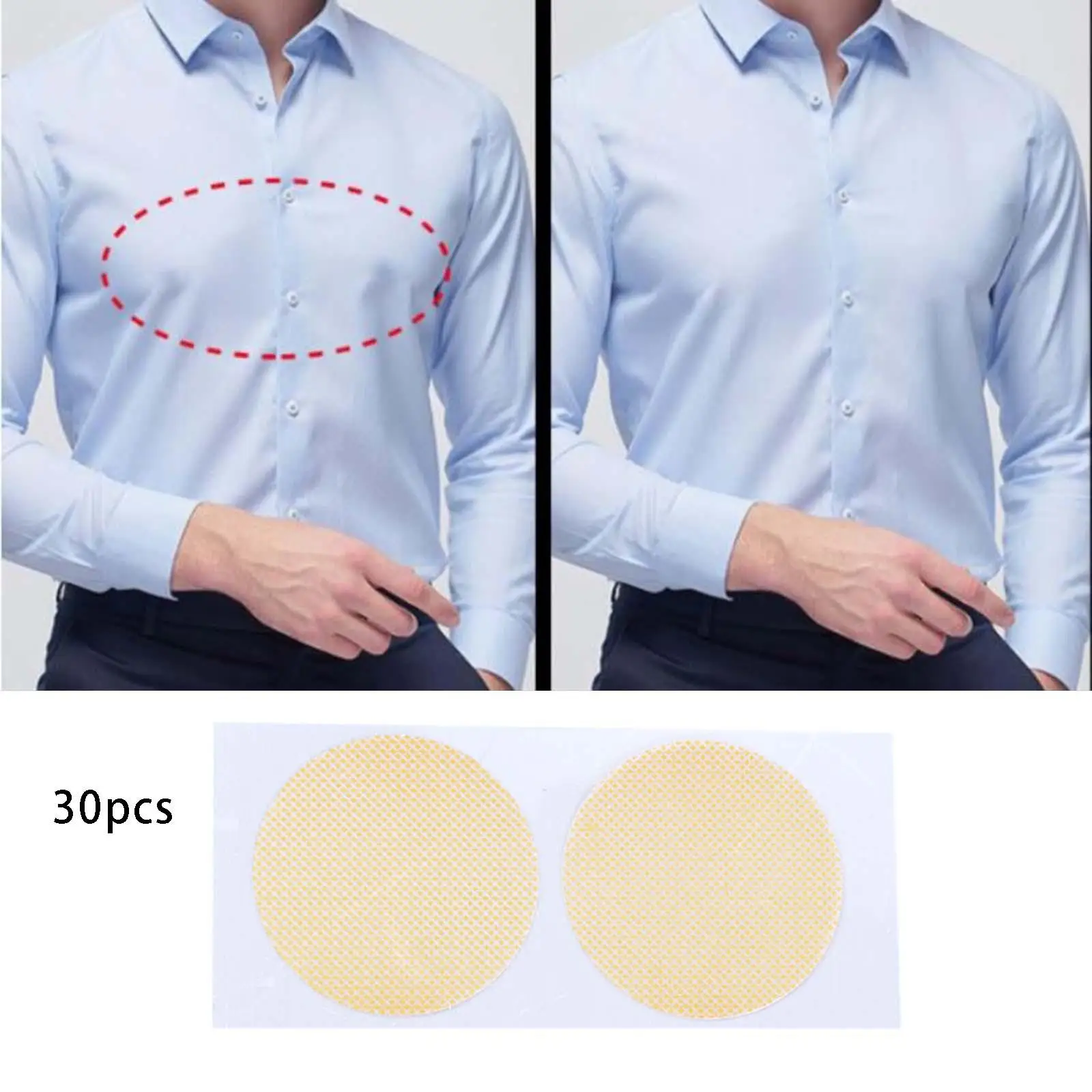 60Pcs Invisible Tape Silicone Breathable Hide Pasties for