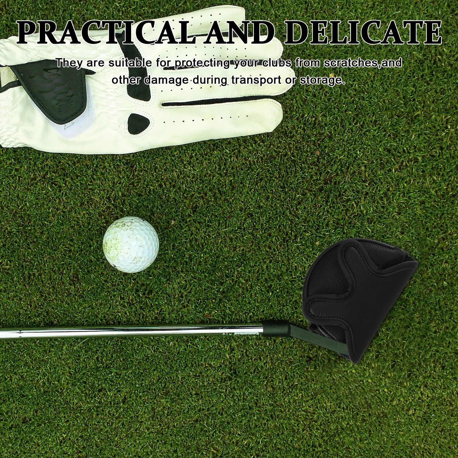 

Golf Club Cover Mallet Putter Driver Head Protection Covers Lover Accessories