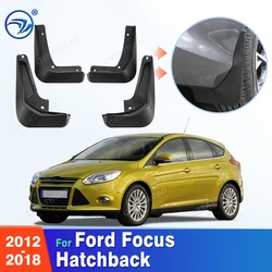 For Ford Focus Hatchback 2012 2013 2014 2015 2016 2017 2018 Fender Mudflaps Splash Guards Mudguards Mud Flaps Car Accessories